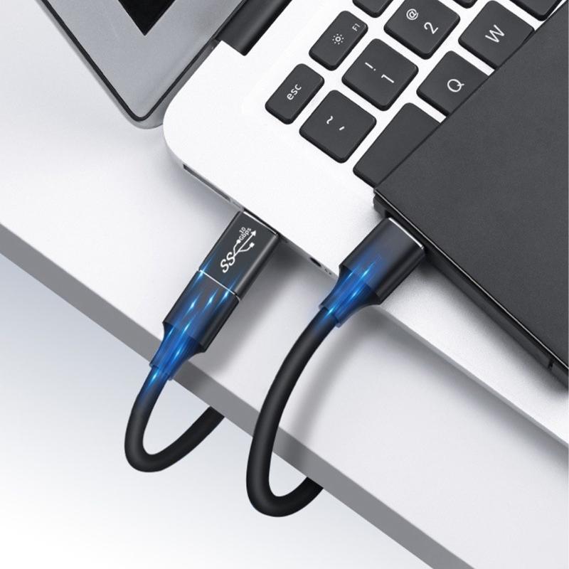 USB3.0 To USB / Type C Adapter, Female / Male USB3.0 Connector Fast Speed Charging Data Transmission Adapter
