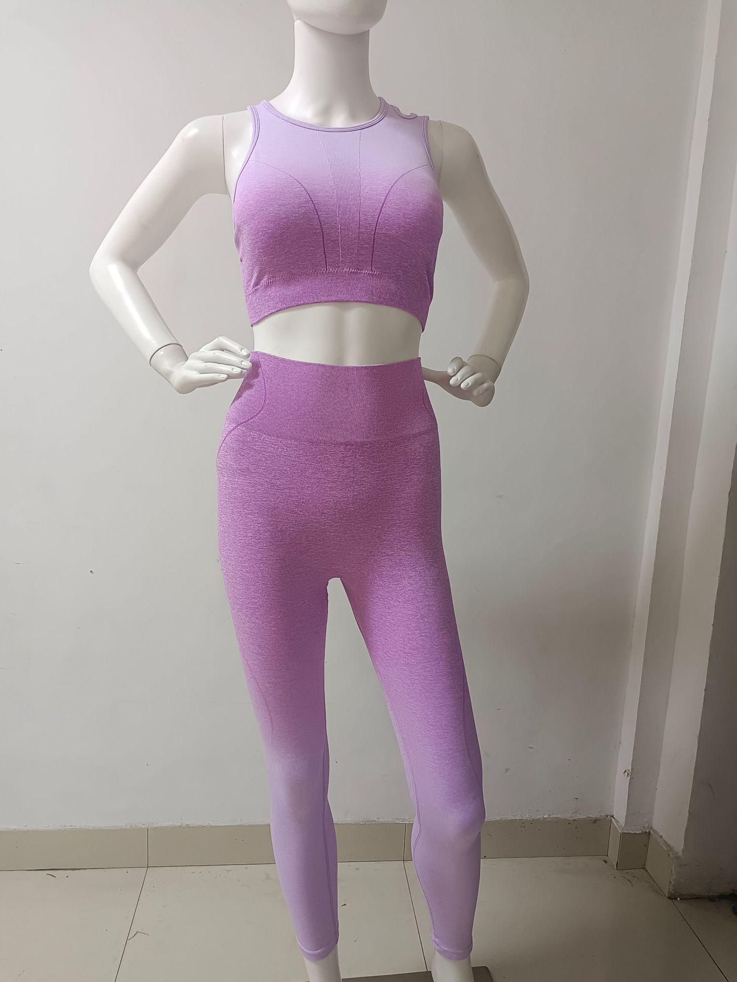 JYL Moisture Wicking Yoga Pants Thick Hip Lifting Gradient M миндальный