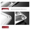Imvanfu 304 Stainless Steel Divided Meal Trays