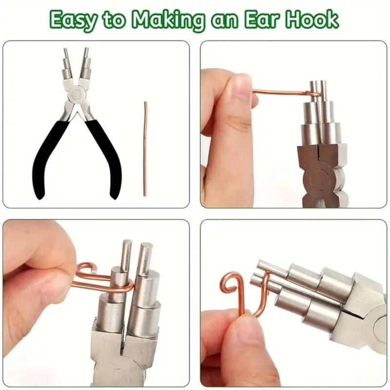 Multifunctional Jewelry Repair Pliers Wire Shaping Pliers Beading Pliers Wire Looping Pliers Gift for Jewelry Crafters