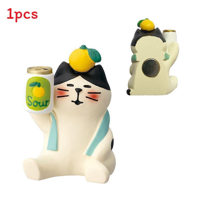 Cat Magnet Fridge Sticker With Strong Magnetic Diy Decor For Kitchen Organization