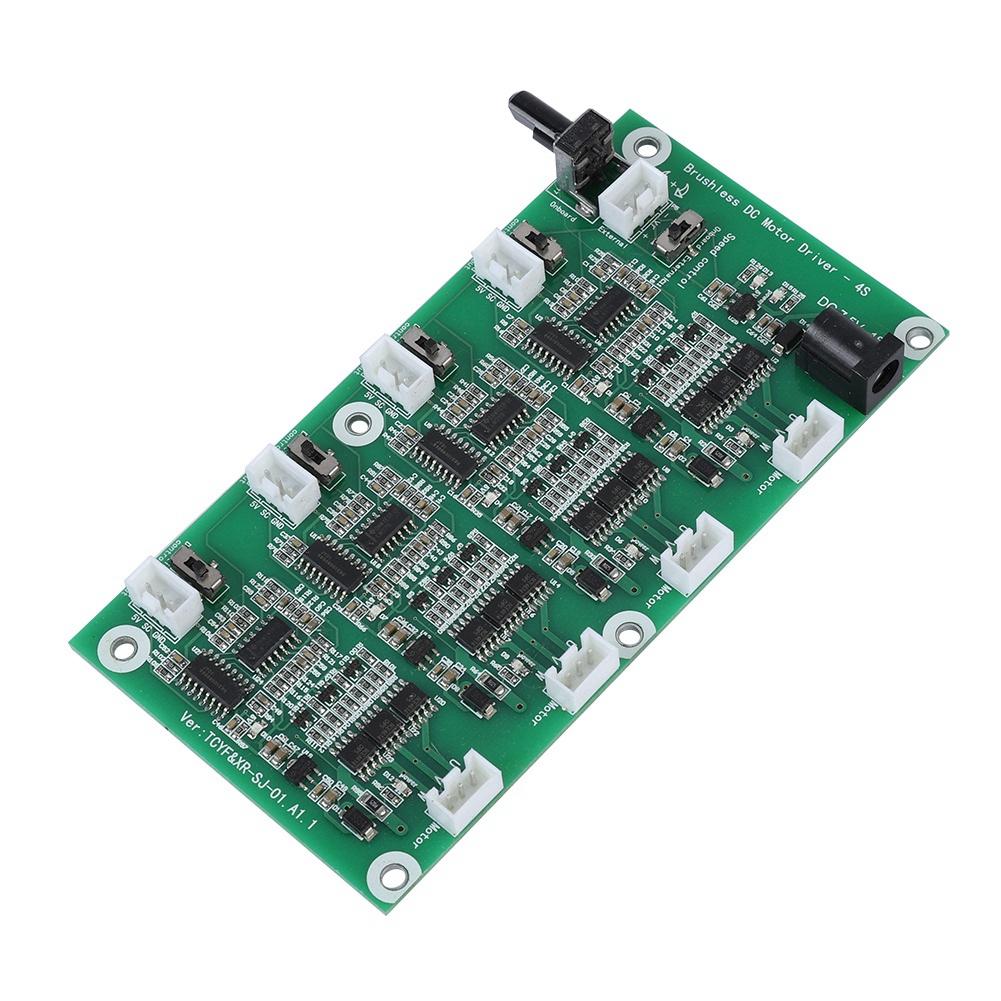 

4 Channels Brushless Motor PWM Multi level Protection Brushless Motor Speed Controller Driver