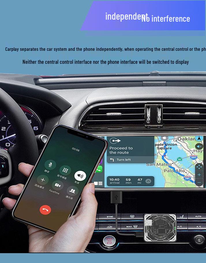 Cross-Border Wireless CarPlay & Android Auto Interconnect Module