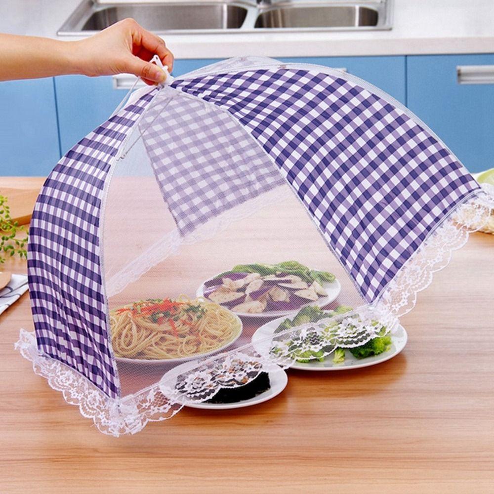 Large Lace Dustproof Foldable Food Cover Kitchen Accesssories Picnic Lid Protective Cover