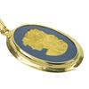 Used Wedgwood Pendant top metal 2.9g gold blue plating