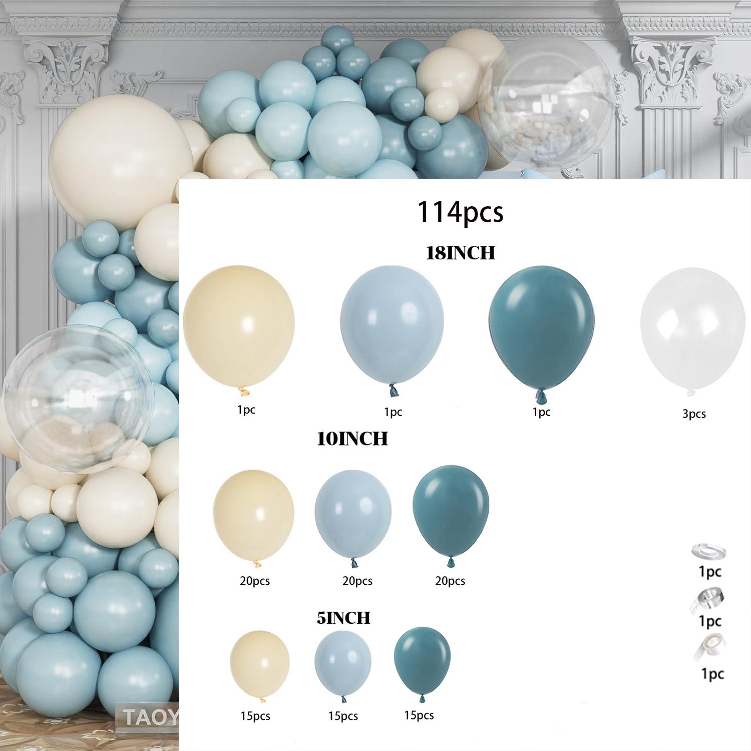 

Blue Colour Balloon Arch Set Is Suitable for Weddings Parties Birthdays Mother s Day and Many Other Occasions Other