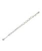 Surgical Mix Chain Butterfly Charm Bracelet (PLT-BR-003_SV)