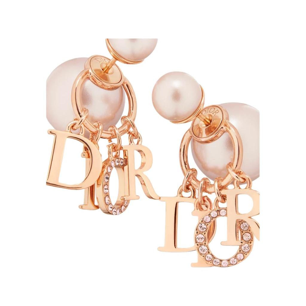 Dior Metal Earrings Women's Rose Gold E1411TRICYD12P