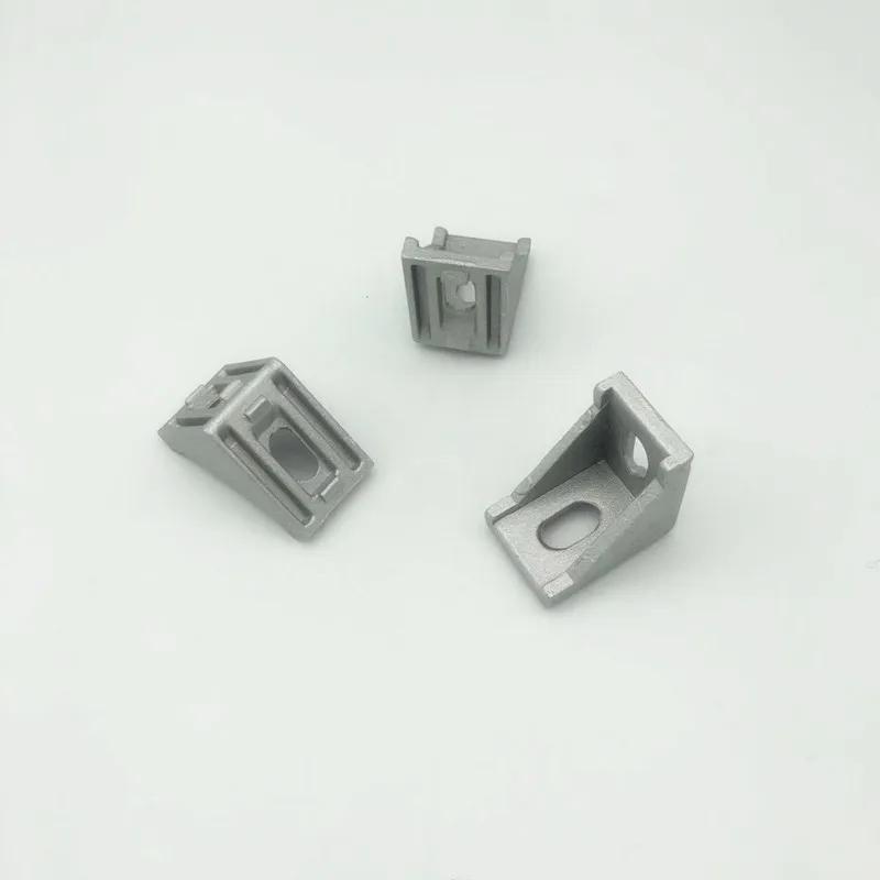 Suporte de conector de alumínio de ângulo de encaixe de canto fixador 2020 3030 40/45/60/80 série perfil de alumínio industrial