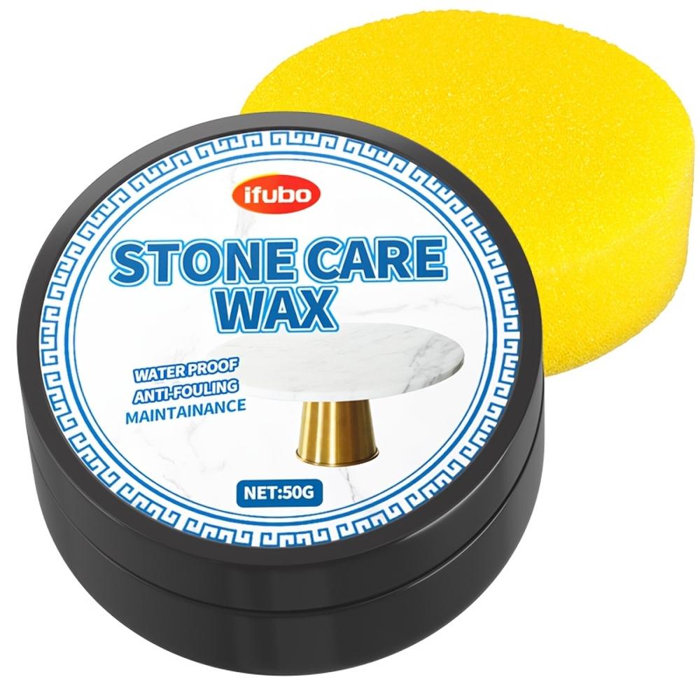 Polishing Wax - Stone Care and Glossy Floor Mat, Ceramic Brick Waterproof Care Wax, Nano Stone Care, Natural Luster, Brightening