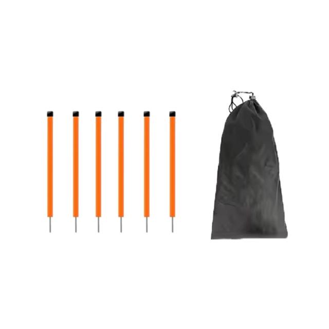 Dog Agility Training Set: Jumping Rings, Poles & Weaving Equipment