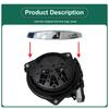 170 Degree AHD 1080P or CVBS Badge Flip Emblem Rear View Camera for Golf Polo CC Beetle Magotan B6 B7L B8 EOS T-roc Passat R Car