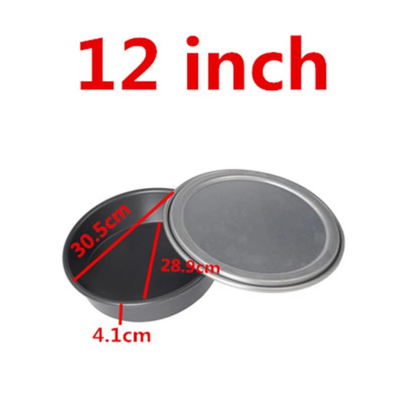 Pizza dough storage Baking Tray plate Non Stick Aluminum Pancake Pizza pan Screen Baking Tray Metal Bakeware Kitchen Baking Tool