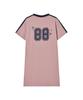 Awesome Studio Football Line Color Block Dress Indie Pink
