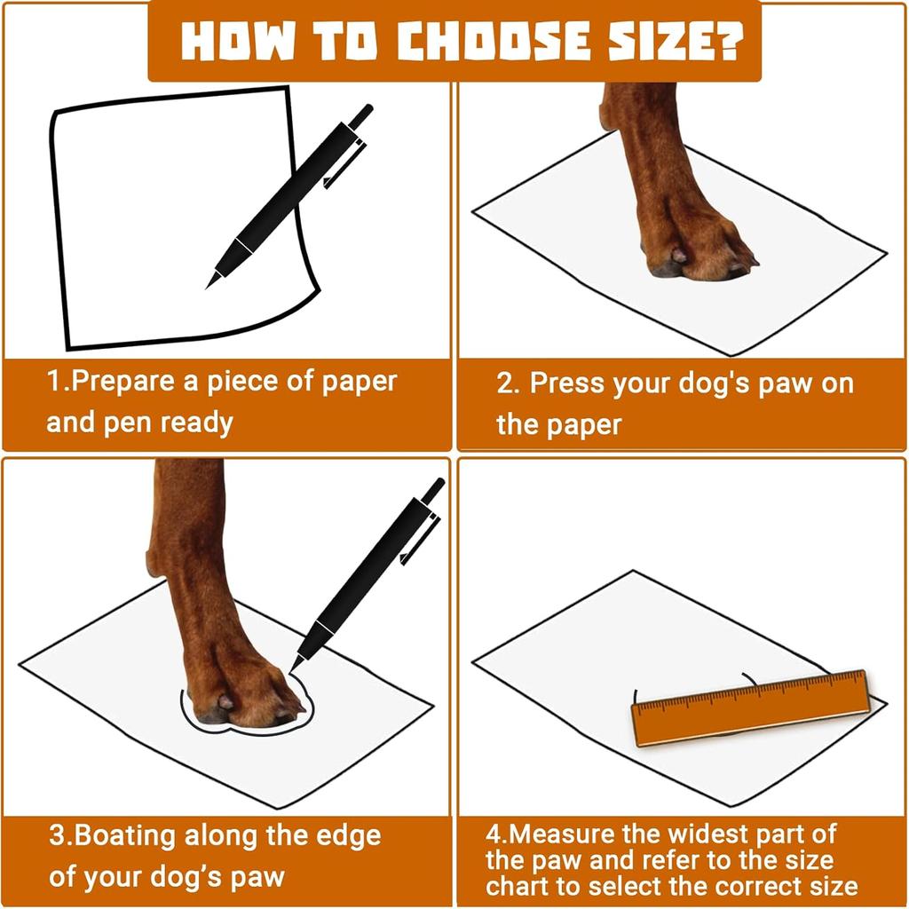 Puppy Dogs Candy Colors Anti-Slip Waterproof Rubber Rain Shoes Boots Paws Cover (Blue, Large)