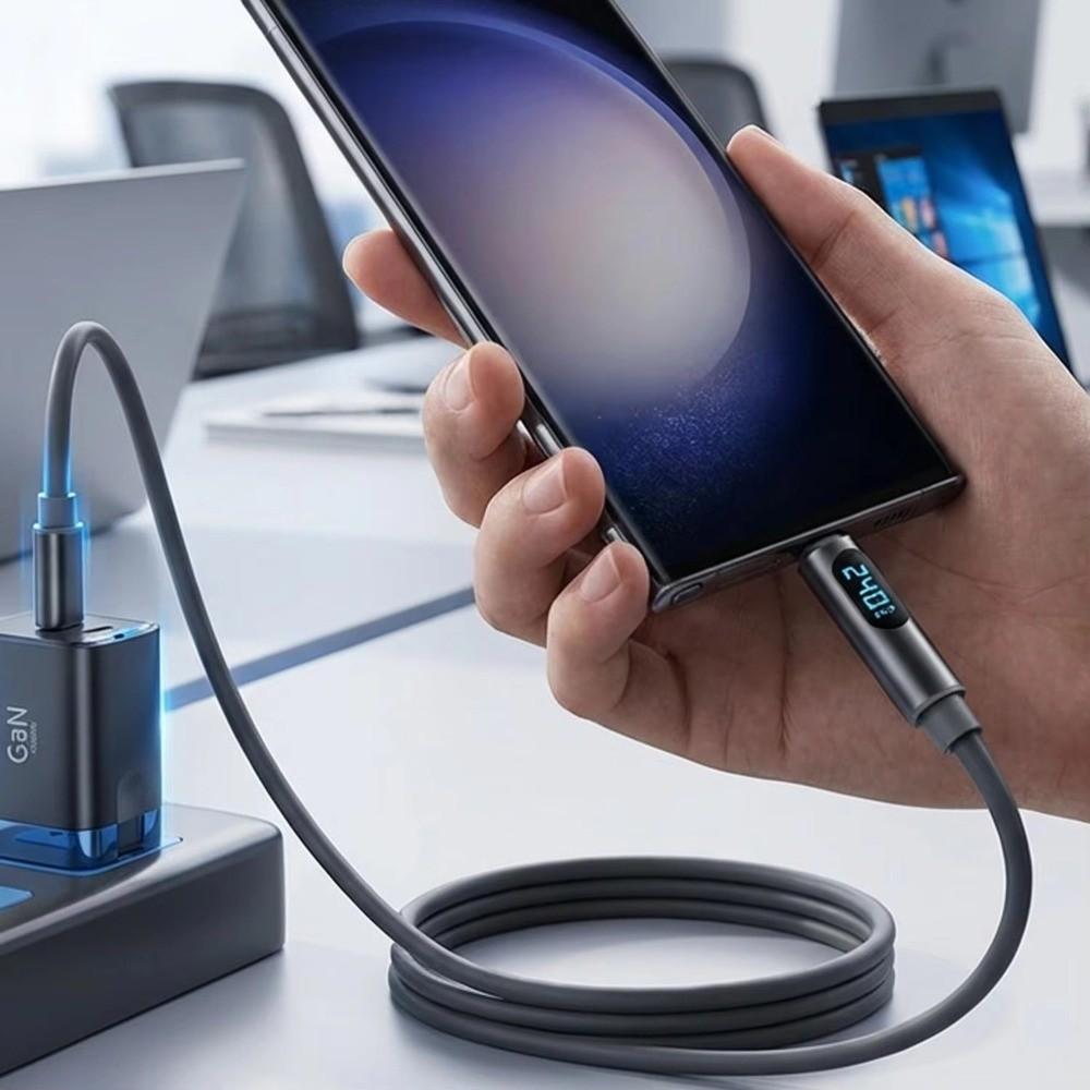 1.2m/1.8m 240W Super Charging Cable Type-C To Type-C Type-C Cable Durable Charging Cable Adapter