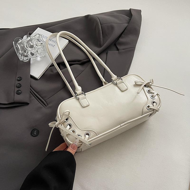 Summer Popular Small Bag Women's 2025 New Fashion Versatile Messenger Bag Portable Underarm Bowling Bag