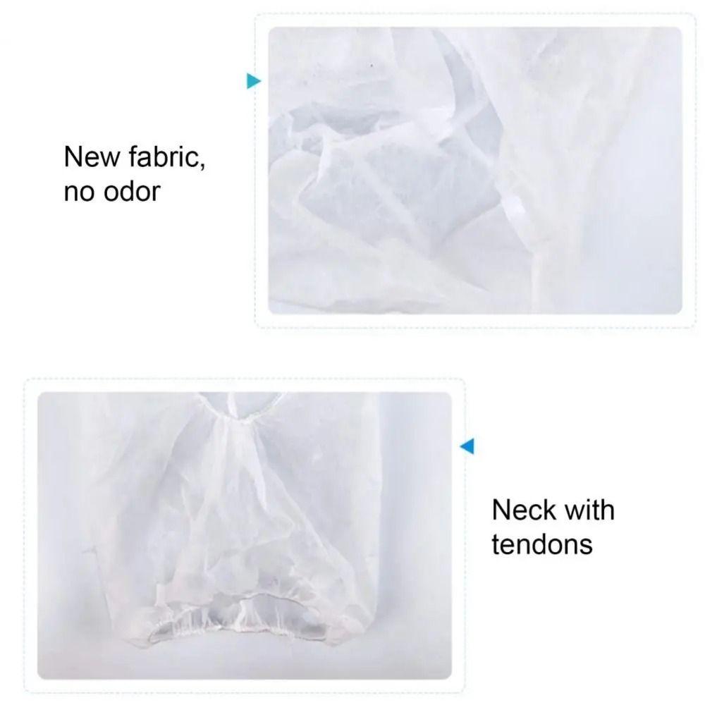 100PCS Non-woven Material Non-woven Head Cover Full Face Coverage Dust-proof Protective Head Cover Oil-proof Breathable