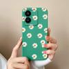 Cases For Vivo Y22 Y22S Flower Liquid Silicone Camera Lens Protection Phone Back Cover For VivoY22 Vivo Y 22 Y22 S Coque Bumper