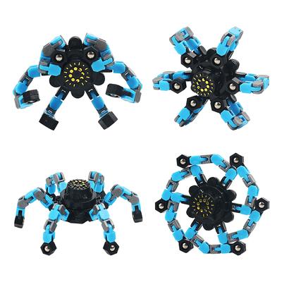 Fingerspitzen-Gyroskope, verformbare rotierende mechanische Roboter-Gyroskope, die sich in Finger-Gyroskope verwandeln können
