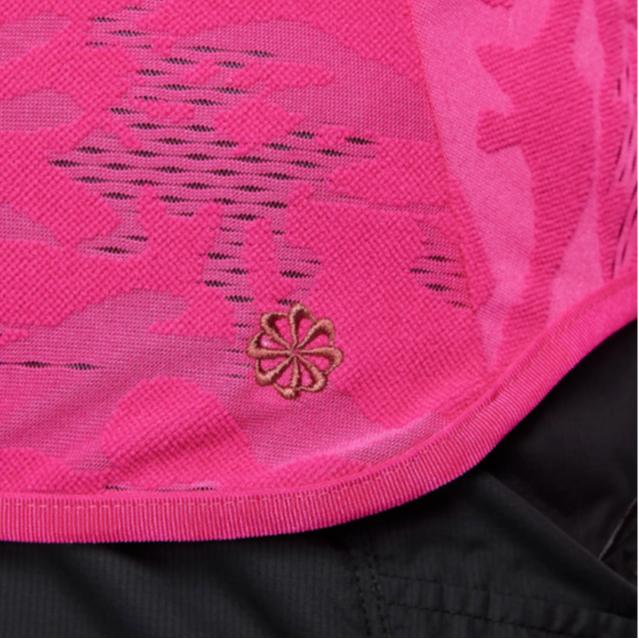 Nike Trail Letter Embroidery Printed Sports Long Sleeve T-Shirt Women tops Rose-Red FB7637-615
