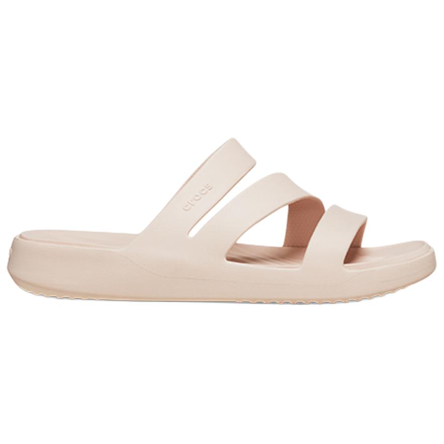Crocs Open Toe Slip On Flat EVA Non Slip Slide Sandals Women Sandals Quartz-Pink 209587-6UR