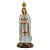 Resin Fatima Virgin Mary Sculpture Hand Painted For Long Time Display For Catholic And Christian Faith Church Decoration