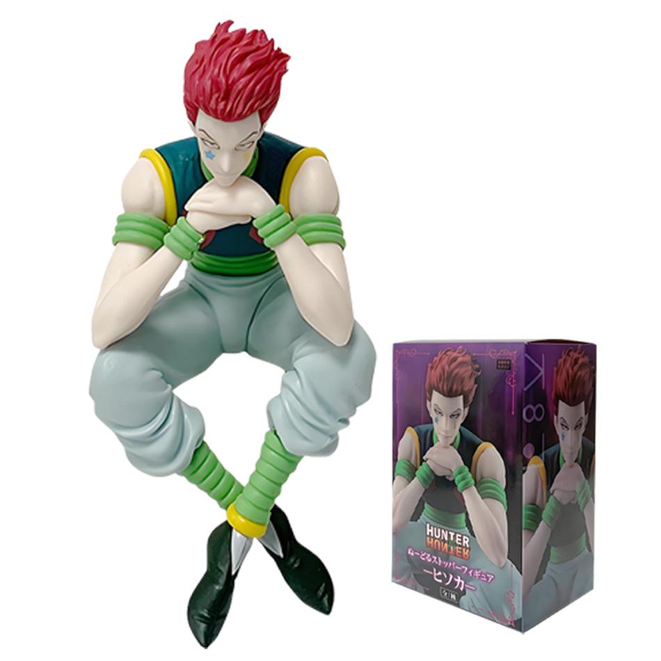 Figura de Anime Hunter×Hunter de 14 cm, Troupe Fantasma Hisoka, Figura de Acción, Tapón para Fideos, Decoración de Habitación, Tapón para Fideos, Modelo de PVC, Juguetes