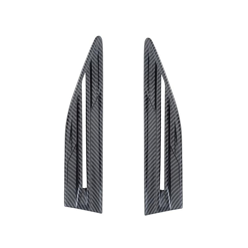 Powerful For Hyundai Sonata DN8 2024 Carbon Fiber Car Side Air Vent Fender Cover Trim Decoration Accessories