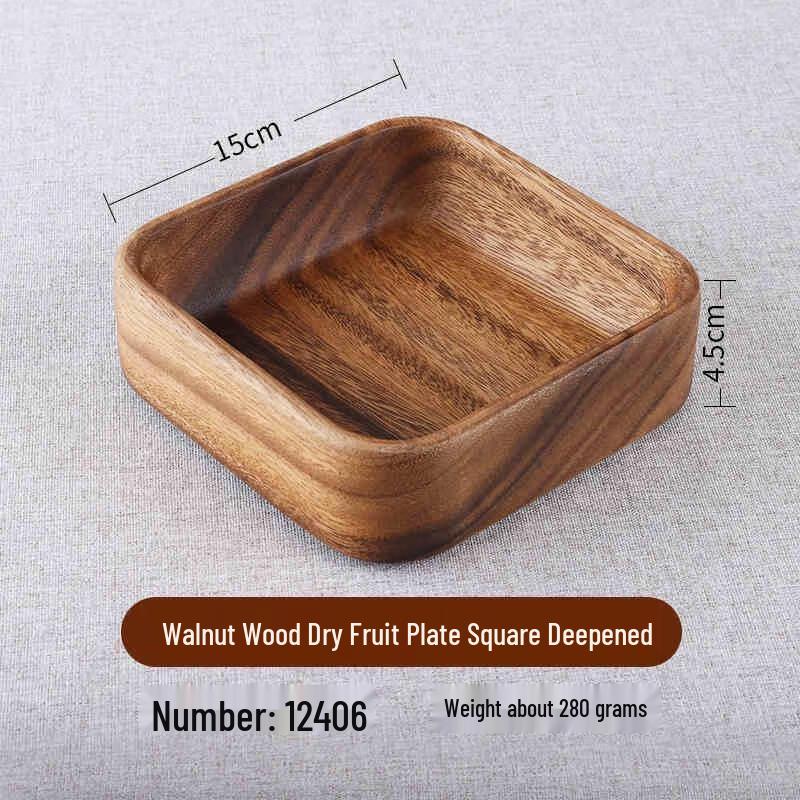 Van Gogh Walnut Pattern Ceramic Fruit & Candy Tray