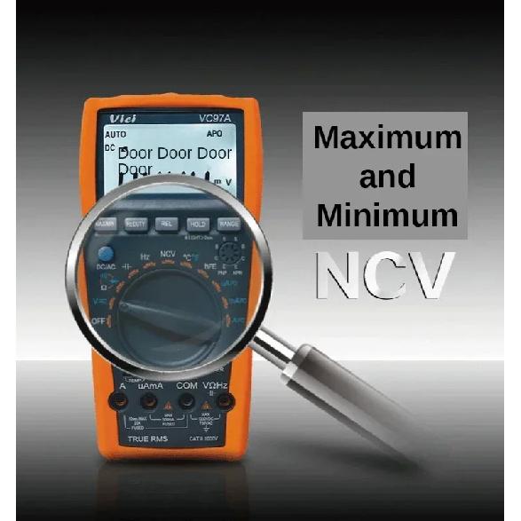 True RMS Multi-function High-quality Universal Meter VICI VC97A 4000 Count Automatic Range Digital Multimeter NCV