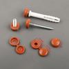 36pcs Foldable Snap Protective Cover Hardware Screw Cover M6 Screw Decorative Covers for Furniture
