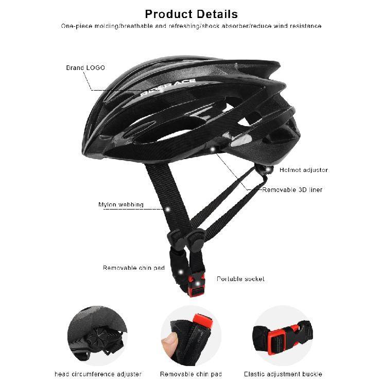 Купить Сверхлегкий велосипедный шлем, цельнолитой спортивный ...