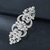 Exquisite Full Zircon Big Flower Pin Brooch Luxury Crystal Flower Brooch Fashion Bridal Wedding Dress Pin Accessories