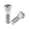 Wheel Hub Bolt Stud & Nut Set for Impreza 2005 2019 Silver Steel Material