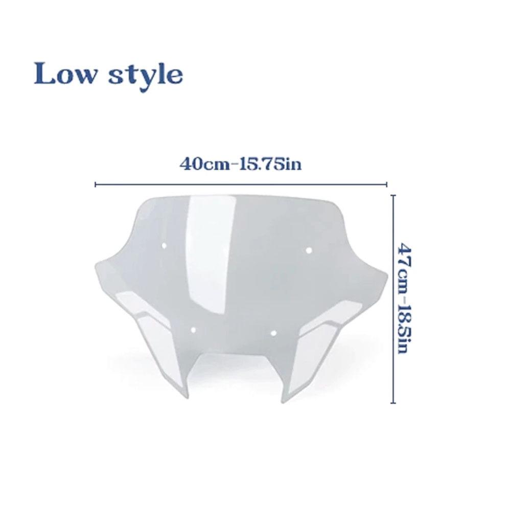 BMW R1300 RT 2025 Transparent Enhanced Front Windshield