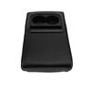 Car Center Console Armrest Pad Faux Leather with Cup Holder   Fit Arm Rest Cushion for Cars SUVs Trucks