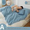 Portable Travel Sleeping Bag & Bed Sheet Set - 3-Piece Duvet Cover for Outdoor and Business Trips