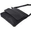 URBAN FOREST Troy Black Messenger Bag for Men