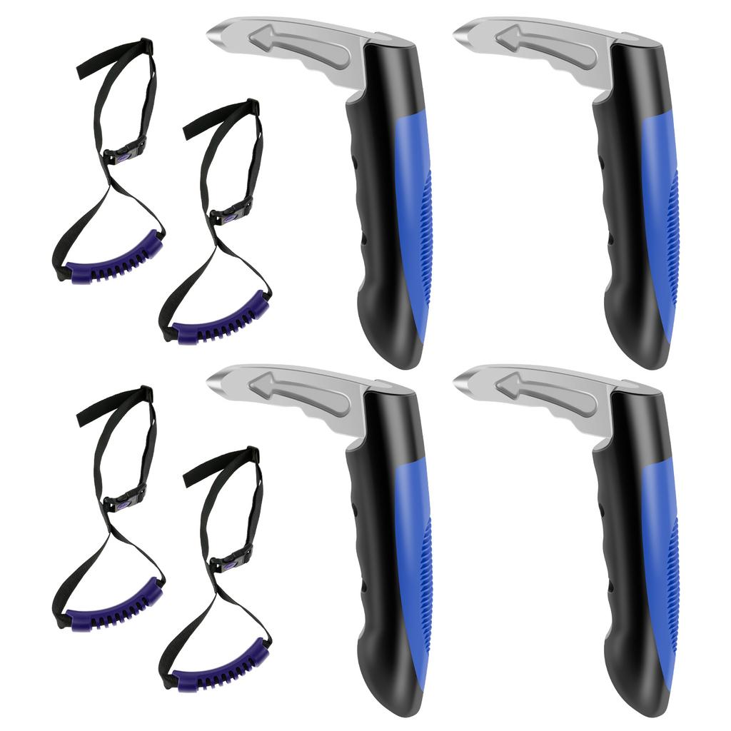 2/4/8Pcs Car Door Assist Handle 2-in-1 Multifunc Car Support Handle Window Breaker Seniors Car Handle Assist Emergency Tools