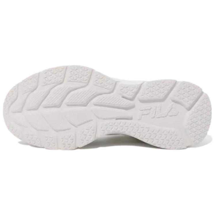 FILA Rgb Outdoor Sports Lightweight Comfortable Shock Absorbing Wear Resistant Low Top Running Shoes Unisex sneaker White 1RM02761G101
