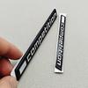 3D ABS Car Sticker Competition Logo Bar Underlined Badge Emblem Decals For BMW M3 M4 M5 X5M X6M Thunder Edition Auto Accessories
