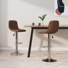 Day and Night - Day and Night Kitchen Stools 2 Units Brown Fabric