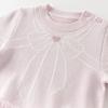 DAVE & BELLA Girls' Knitted Mesh Sweater Dress