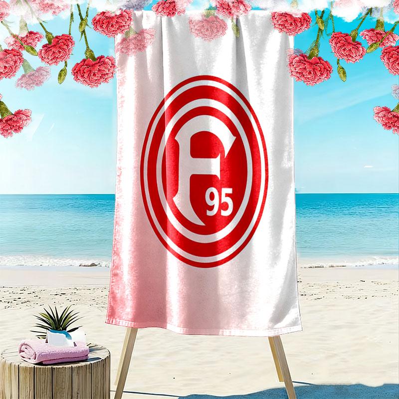 F95 Print Beach Towel, Large Soft Quick Dry Towel for Beach Camping Swimming