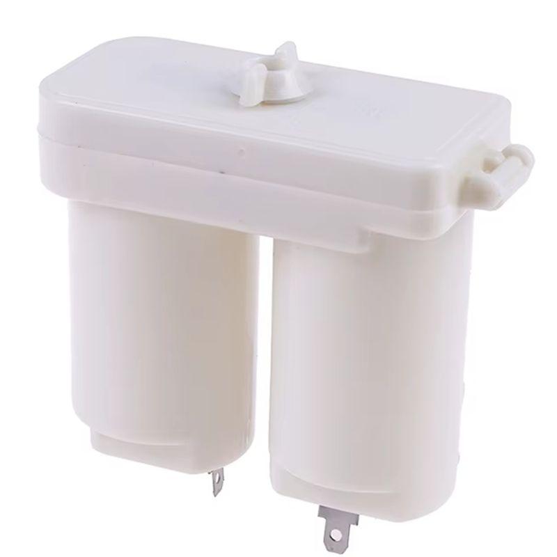 AEE4-Universal Gas Water Heater Accessories Liquefied Gas Flue Water Heater Battery Box Double Plastic Battery Box белый