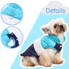Warm Winter Dog Coat With D-Ring Windproof Puppy Clothes for Small Medium Dogs Waterproof Pet Jacket Chihuahua Yorkshire Outfits