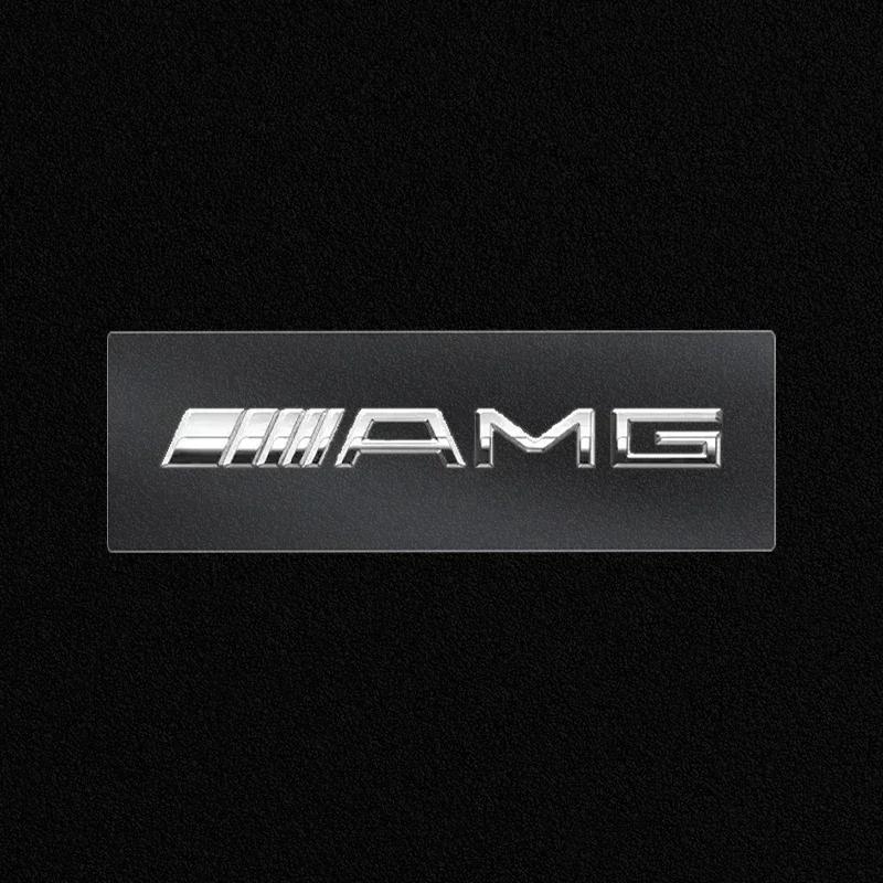 Auto Vordersitz Kopfstützen Abzeichen Aufkleber Auto Seitenfenster Aufkleber für Mercedes Benz AMG W204 W205 W212 W213 W177 W176 W117 X253 W247