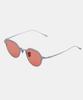 Maeteupeojeu Mp-09 Titanium Red Sunglass Silver