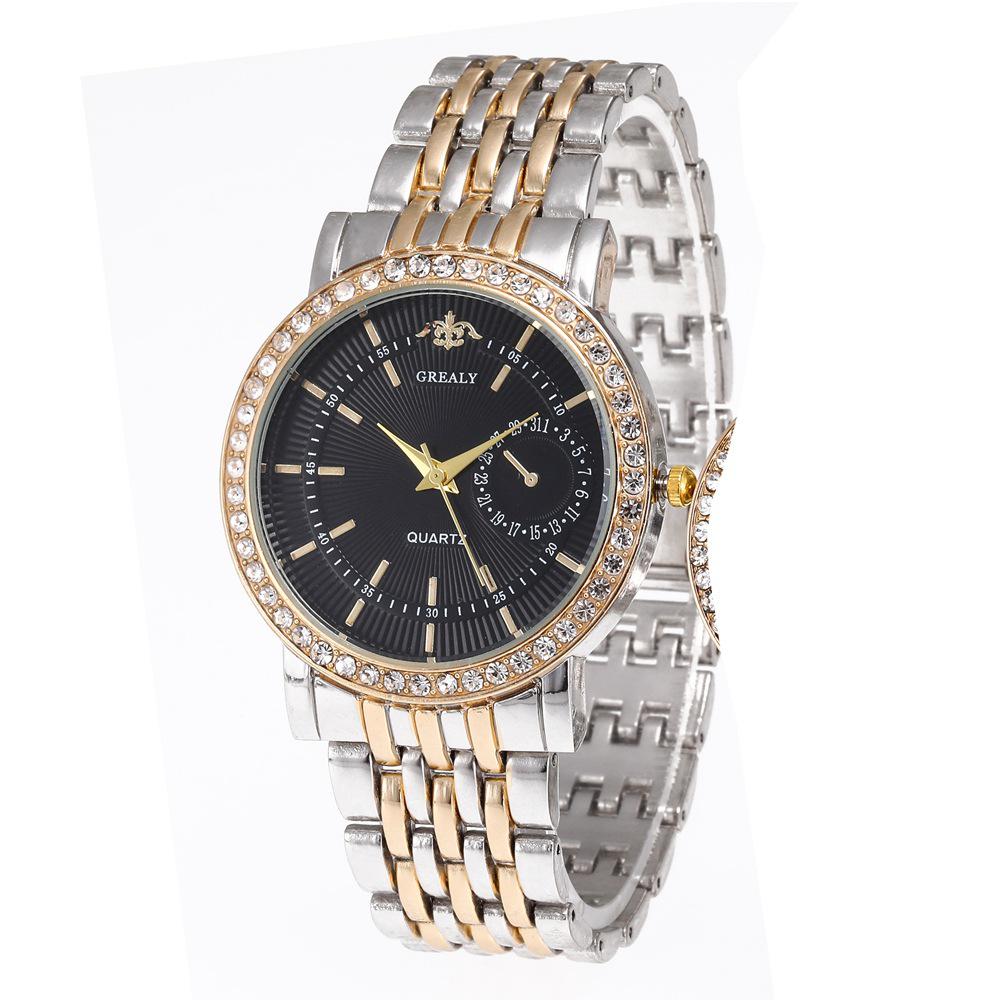 Elegant Women s Quartz Watch with Rhinestones